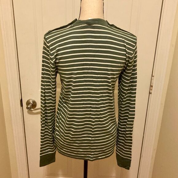 Super Soft Modal Button Shoulder Top- Tall - Picture 4 of 8